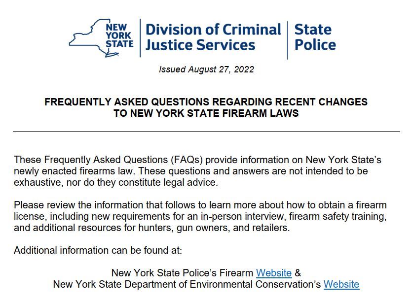 DCJS Frequently Asked Questions