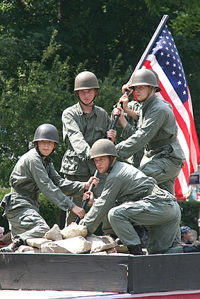 Freedom Village participates in a local parade