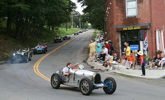 A lap around the original racetrack in Watkins Glen, NY